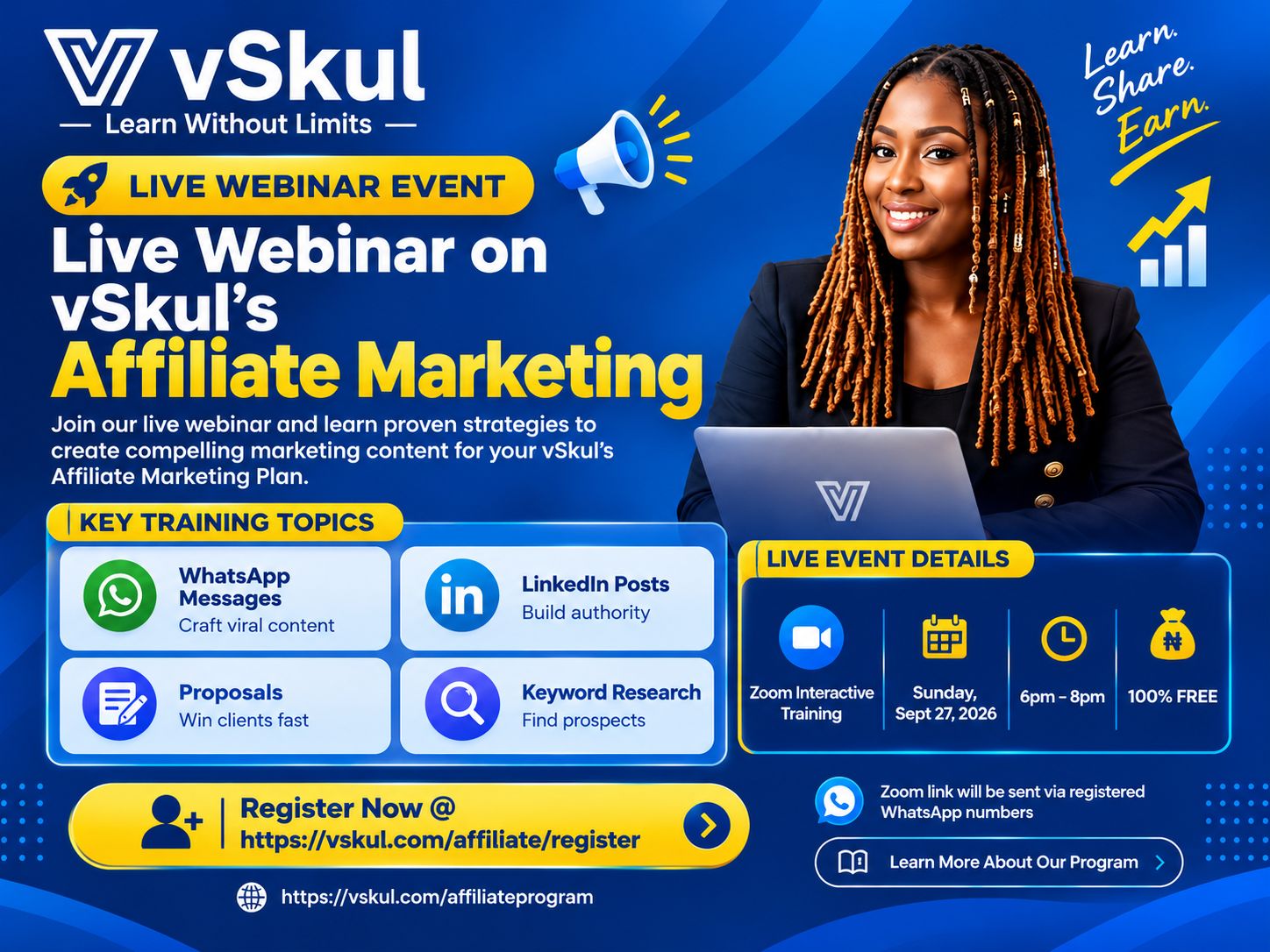 Affiliate Marketing Webinar