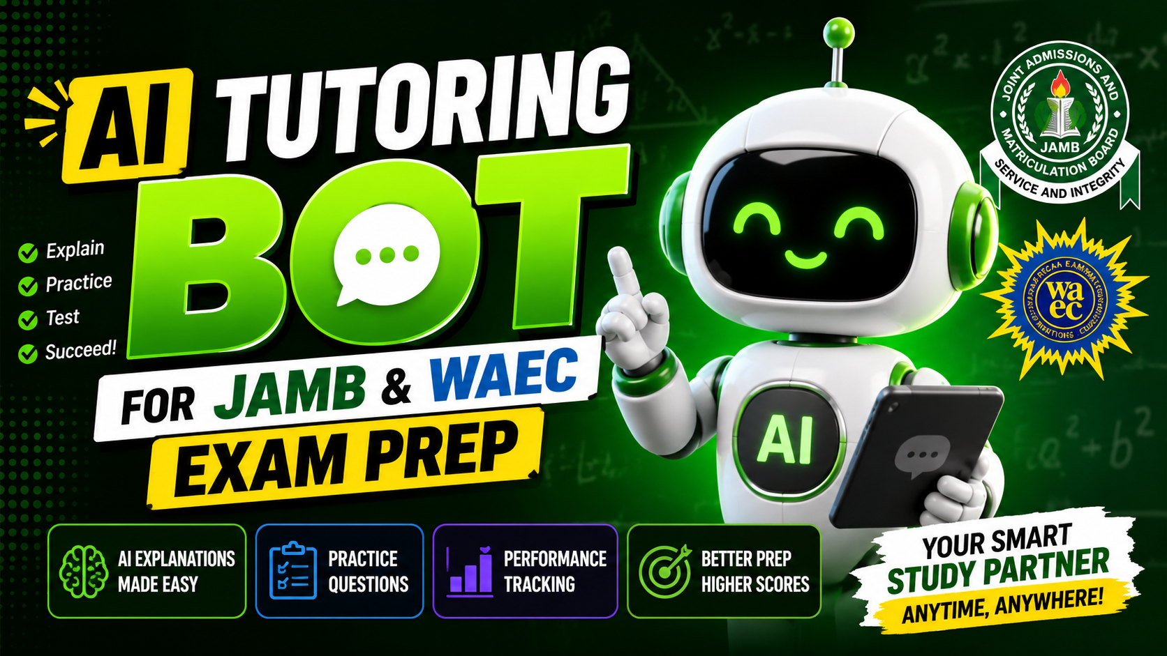 AI Tutoring Bot For JAMB and WAEC Exam Prep