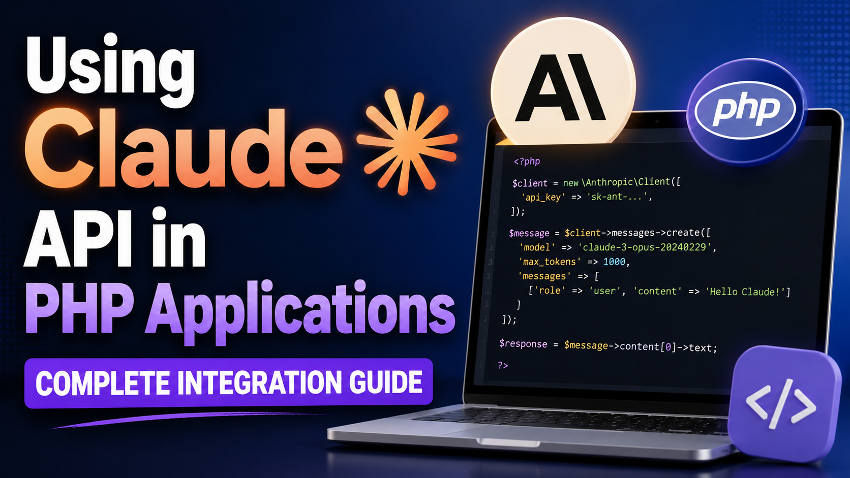 Using Claude API In PHP Applications: Complete Integration Guide